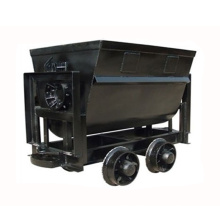 Bucket tipping mining wagon for load coal or ore